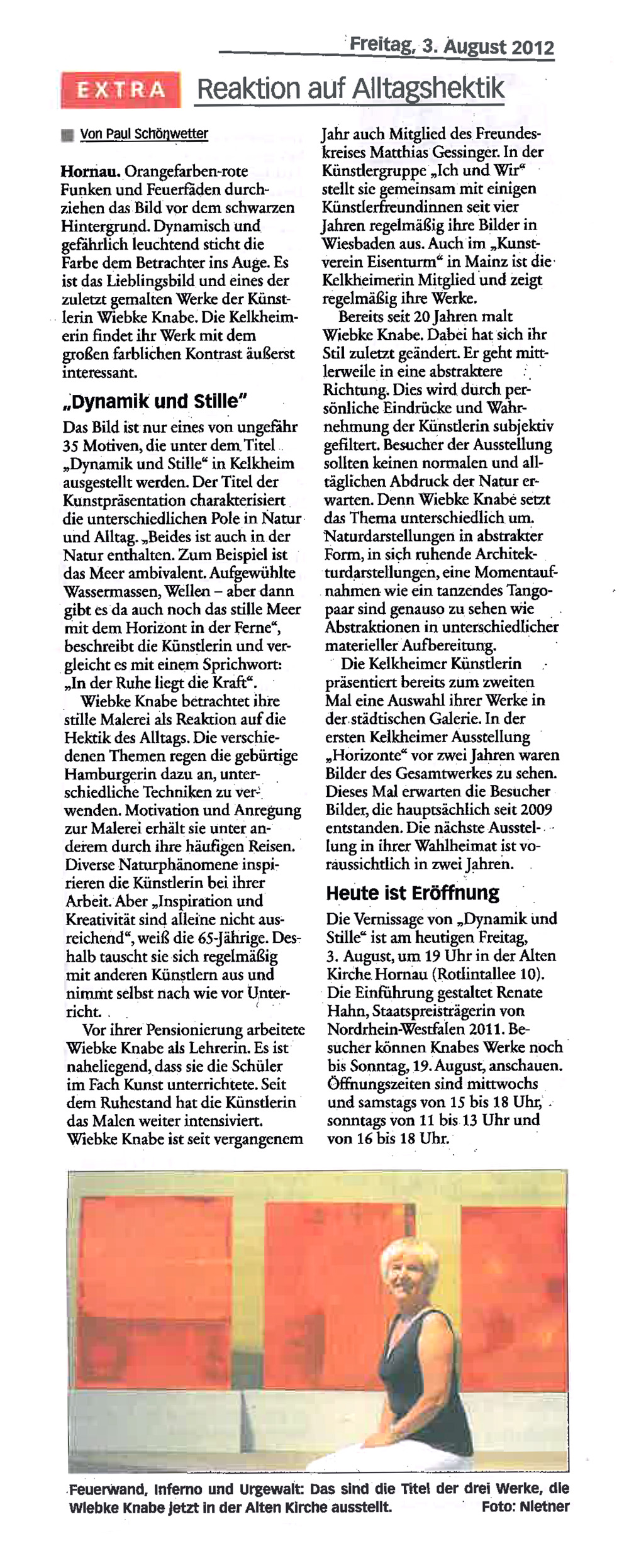 Höchster Kreisblatt August 2013